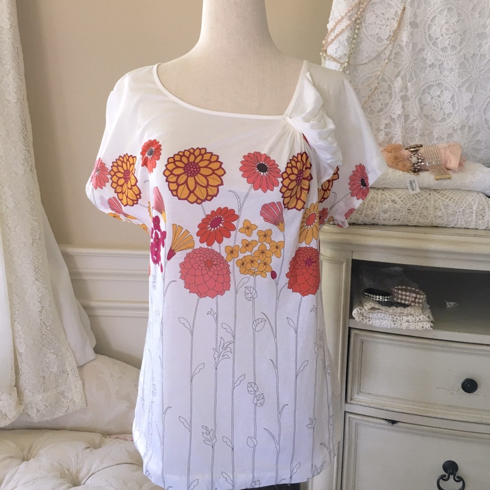 Anthropologie Ric Rac knit top